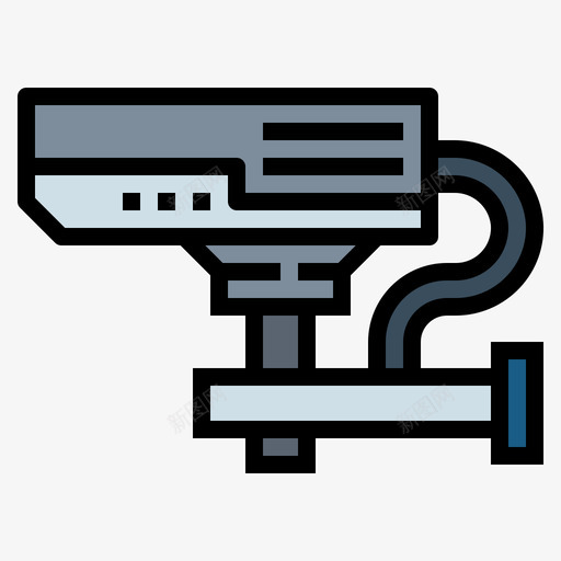 闭路电视atm3线性彩色图标svg_新图网 https://ixintu.com atm 彩色 线性 闭路电视