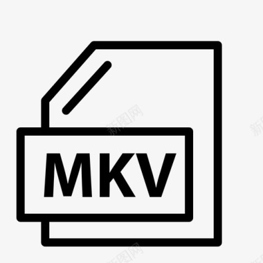 文件夹mkv电影文件mkv图标图标