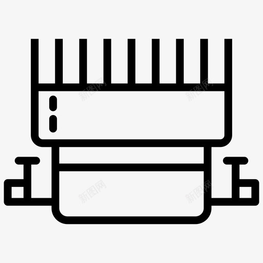 ram计算机硬件计算机内存图标svg_新图网 https://ixintu.com 内存 图标 存储设备 硬件 线图 计算机