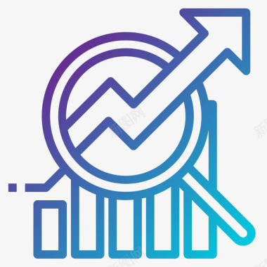报告文案30渐变图标图标