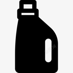 机油瓶罐瓶清洁剂图标高清图片