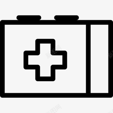 急救箱医疗药品图标图标