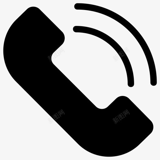 呼叫帮助热线电话接收器图标svg_新图网 https://ixintu.com 业务 会议 呼叫 场所 工作 工作场 帮助 接收器 热线 电话 通信