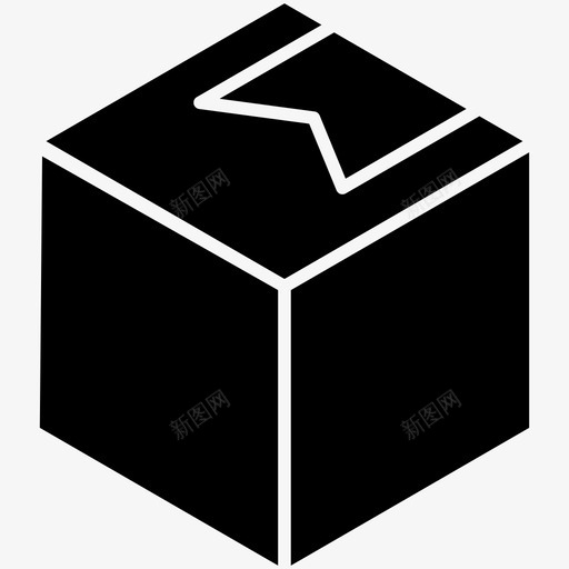 箱子纸板箱板条箱图标svg_新图网 https://ixintu.com 包装 板条 箱子 纸板