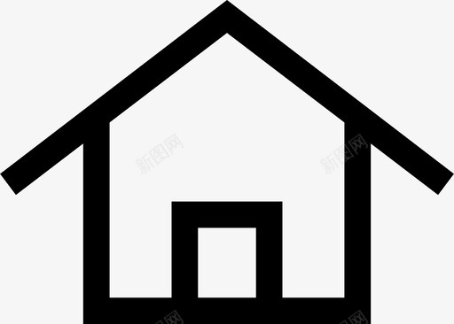 住宅房产主页图标图标
