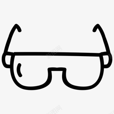 眼镜护目镜时尚图标图标