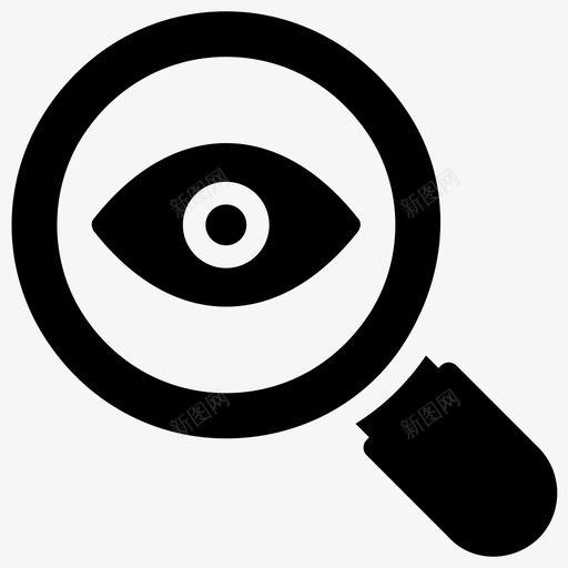 眼睛监控生物特征眼睛识别生物测量图标svg_新图网 https://ixintu.com 图标 字形 测量 特征 生物 监控 眼睛 认证 访问 识别
