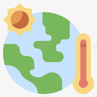 全球变暖气候变化38持平图标图标