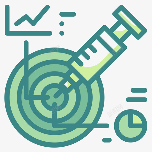 注射器医疗技术双色调图标svg_新图网 https://ixintu.com 医疗 双色 技术 注射器 色调