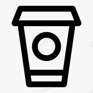 一杯咖啡饮料食物图标图标