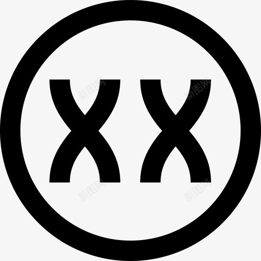 Xx性别认同10大纲图标svg_新图网 https://ixintu.com Xx 大纲 性别 认同