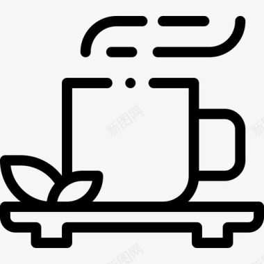 茶食物172直系图标图标