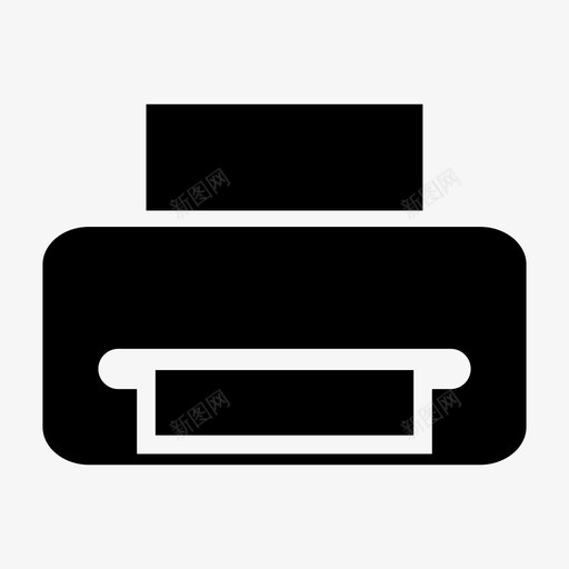 打印机机器基本打印机打印机图标svg_新图网 https://ixintu.com 图标 基本 打印机 打印纸 机器
