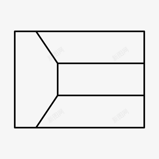科威特国家旗帜图标svg_新图网 https://ixintu.com 世界 国家 旗帜 科威特