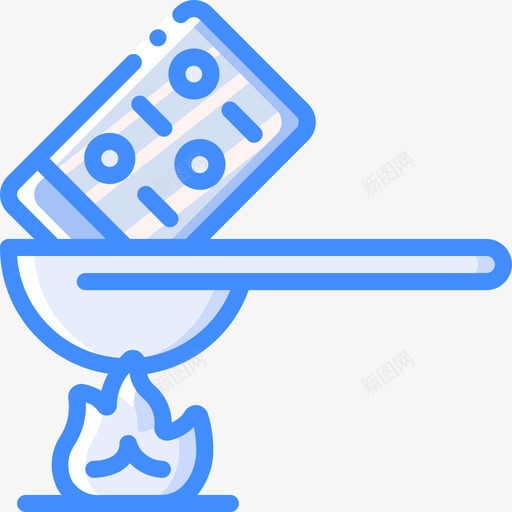 社交媒体成瘾社交成瘾8蓝色图标svg_新图网 https://ixintu.com 媒体 成瘾 社交 蓝色
