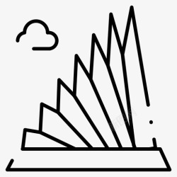 建筑点线建筑地产地标图标高清图片