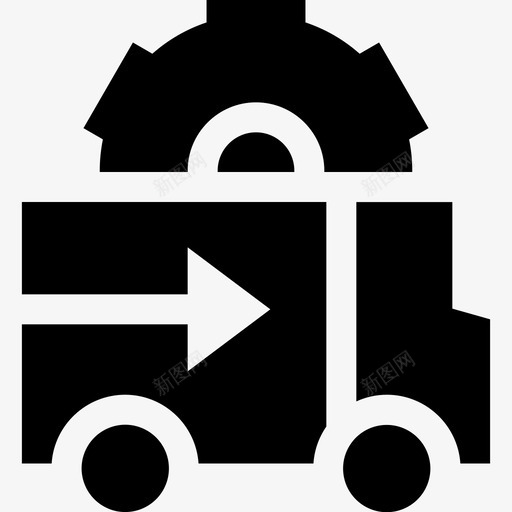 卡车客户服务43装满图标svg_新图网 https://ixintu.com 卡车 客户服务 装满