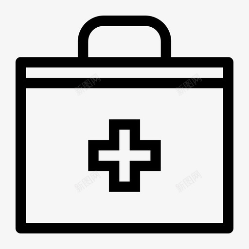 健康包药图标svg_新图网 https://ixintu.com 健康 医疗 医院 户外 露营