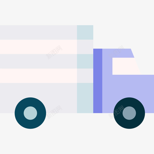 卡车运输200平板图标svg_新图网 https://ixintu.com 卡车 平板 运输