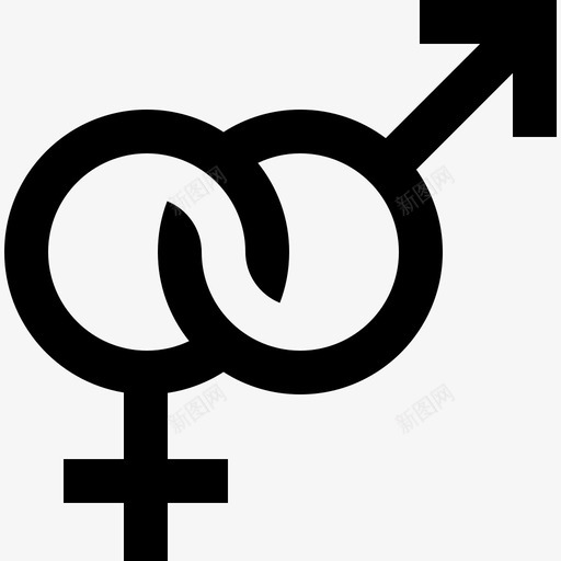 异性恋性别认同10大纲图标svg_新图网 https://ixintu.com 大纲 异性 性别 认同