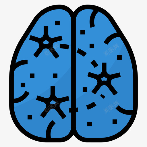 大脑空气污染3线性颜色图标svg_新图网 https://ixintu.com 大脑 空气污染 线性 颜色