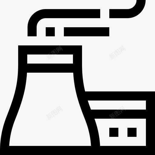 烟囱生态学191线性图标svg_新图网 https://ixintu.com 烟囱 生态学 线性