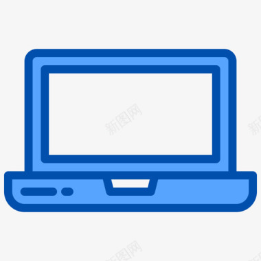 笔记本电脑其他元素6蓝色图标图标