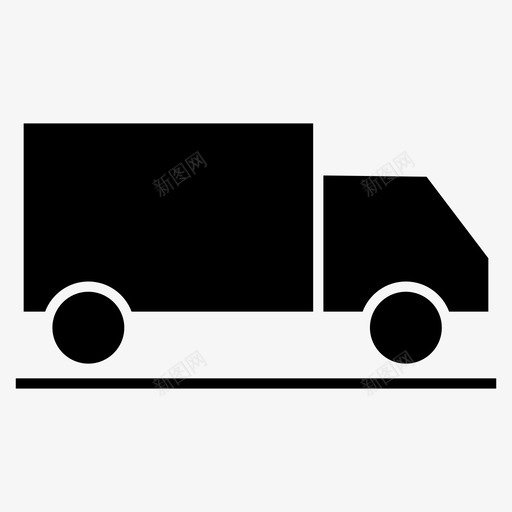 卡车驾驶运输图标svg_新图网 https://ixintu.com 卡车 工业用 车辆 运输 驾驶 黑暗