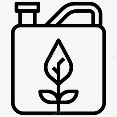 生态燃料生态石油生态与环境图标图标