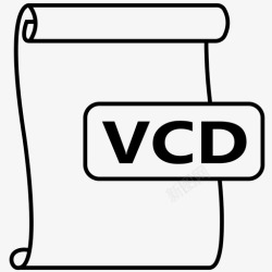 VCD文件vcd光盘映像文件格式图标高清图片