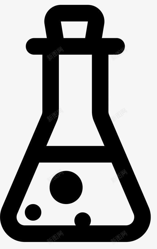 化学教育实验图标svg_新图网 https://ixintu.com 世界各地 化学 实验 实验室 教育