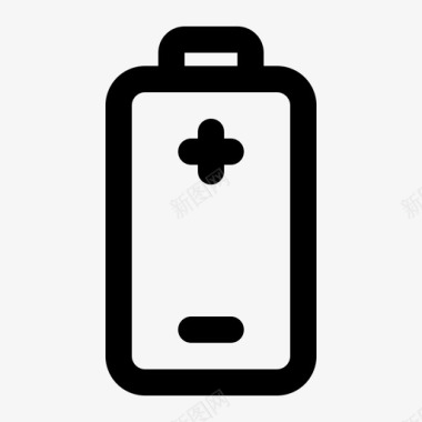 电池环保袋织物图标图标