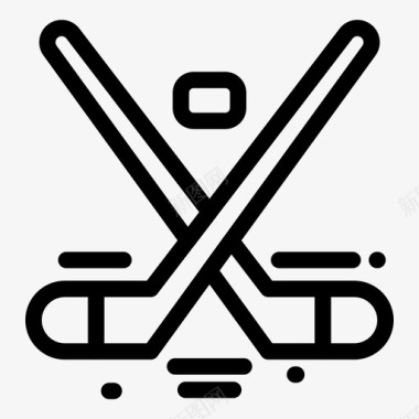 加拿大游戏曲棍球图标图标