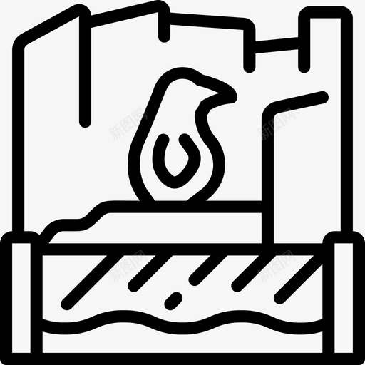 企鹅动物园25直系图标svg_新图网 https://ixintu.com 企鹅 动物园 直系