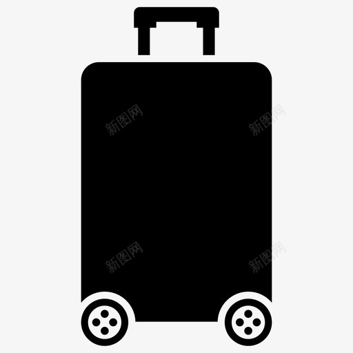 行李旅行包行李箱图标svg_新图网 https://ixintu.com 兴趣 固体 图标 旅行包 爱好 行李 行李箱
