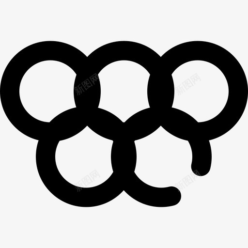 奥林匹克五环体育96大纲图标svg_新图网 https://ixintu.com 五环 体育 大纲 奥林匹克