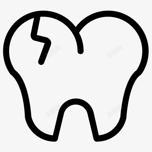 牙齿疾病牙齿感染疾病图标svg_新图网 https://ixintu.com 发作 图标 心脏病 感染 牙齿 疾病 糖尿病 线图