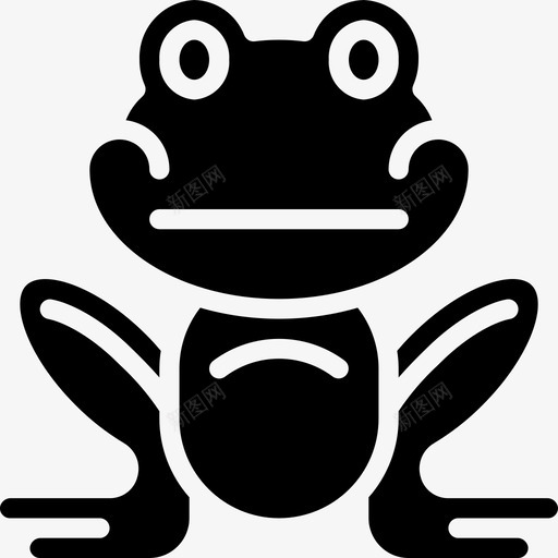 青蛙丛林20加油图标svg_新图网 https://ixintu.com 丛林 加油 青蛙