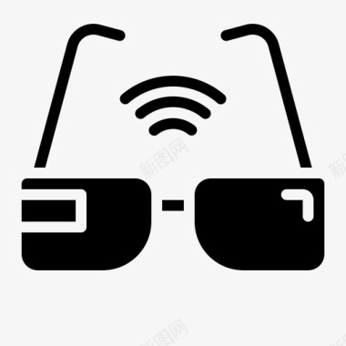 智能眼镜智能技术12填充图标图标