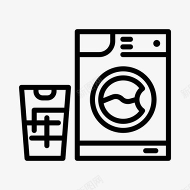 洗衣房家71直系图标图标