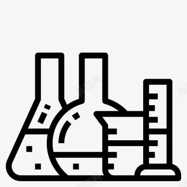 化学设备化学实验室图标图标