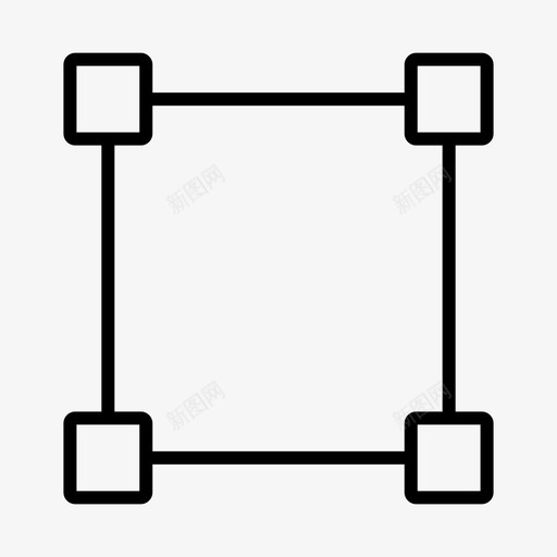 形状平面110轮廓图标svg_新图网 https://ixintu.com 平面设计 形状 轮廓