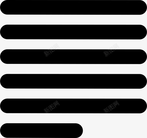 左对齐对齐ui编辑图标svg_新图网 https://ixintu.com ui 对齐 编辑 设计