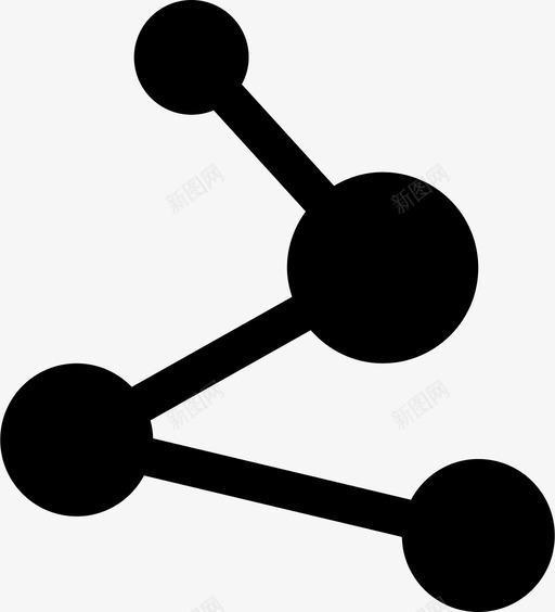 分子科学科学家图标svg_新图网 https://ixintu.com 分子 教育 研究工作 科学 科学家