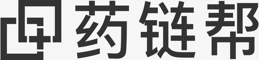 药链帮logo黑svg_新图网 https://ixintu.com 药链帮logo黑