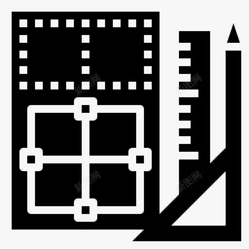 规划工程78填充图标svg_新图网 https://ixintu.com 填充 工程 规划