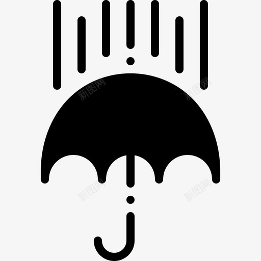 雨天气240加油图标svg_新图网 https://ixintu.com 加油 天气 雨天
