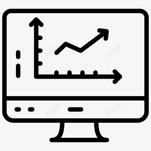 增长图业务图业务增长图标svg_新图网 https://ixintu.com 业务 图标 增长 折线 线图 财务