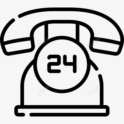电话呼叫中心服务12直拨图标svg_新图网 https://ixintu.com 呼叫中心 服务 电话 直拨