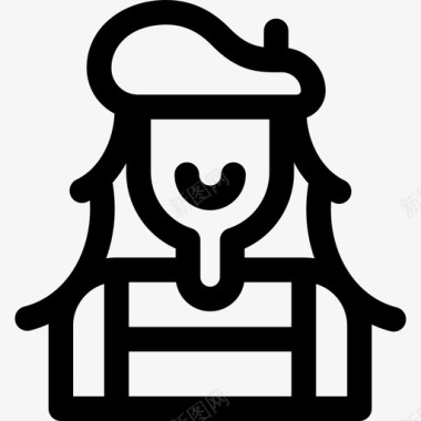 平面师平面师42线性图标图标